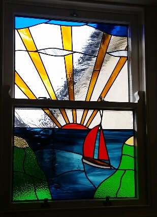 Abstract stained glass ABS(B2)