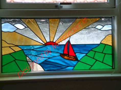 Abstract stained glass ABS(W)m